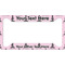 Lotus Pose License Plate Frame - Style A