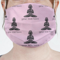 Lotus Pose Face Mask Cover (Personalized)