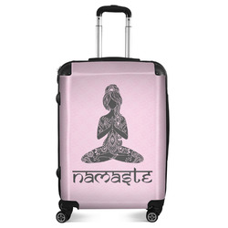 Lotus Pose Suitcase - 24" Medium - Checked