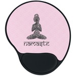 Lotus Pose Mouse Pad with Wrist Support