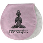 Lotus Pose Burp Pad - Velour