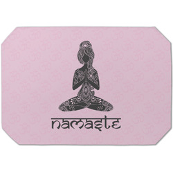 Lotus Pose Dining Table Mat - Octagon (Single-Sided)