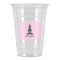 Lotus Pose Party Cups - 16oz - Front/Main