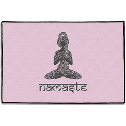 Lotus Pose Door Mat - 36"x24" (Personalized)