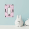 Lotus Pose Rocker Light Switch Covers - Single - IN CONTEXT