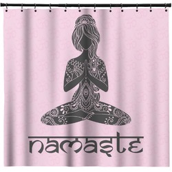 Lotus Pose Shower Curtain - 71" x 74"