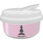 Lotus Pose Snack Container (Personalized)