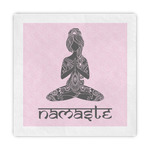 Lotus Pose Decorative Paper Napkins