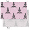 Lotus Pose Tissue Paper - Heavyweight - Small - Front & Back