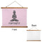 Lotus Pose Wall Hanging Tapestry - Landscape - APPROVAL