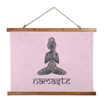 Lotus Pose Wall Hanging Tapestry - Wide