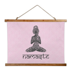 Lotus Pose Wall Hanging Tapestry - Wide