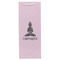 Lotus Pose Wine Gift Bag - Matte - Front