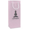 Lotus Pose Wine Gift Bag - Matte - Main