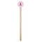 Lotus Pose Wooden 7.5" Stir Stick - Round - Single Stick