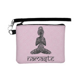 Lotus Pose Wristlet ID Case