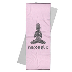 Custom Embroidered Yoga Towel