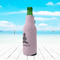 Lotus Pose Zipper Bottle Cooler - LIFESTYLE