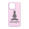 Lotus Pose iPhone 13 Case - Back