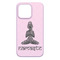 Lotus Pose iPhone 13 Pro Max Case - Back