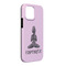 Lotus Pose iPhone 13 Pro Max Tough Case - Angle