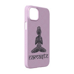 Lotus Pose iPhone Case - Plastic - iPhone 14