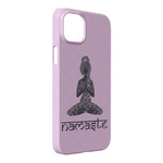 Lotus Pose iPhone Case - Plastic - iPhone 14 Plus