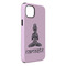 Lotus Pose iPhone 14 Plus Tough Case - Angle