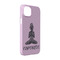 Lotus Pose iPhone 14 Pro Case - Angle