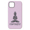 Lotus Pose iPhone 14 Pro Max Tough Case - Back