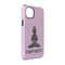 Lotus Pose iPhone 14 Pro Tough Case - Angle