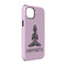 Lotus Pose iPhone 14 Tough Case - Angle