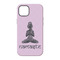 Lotus Pose iPhone 14 Tough Case - Back