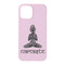 Lotus Pose iPhone 15 Case - Back