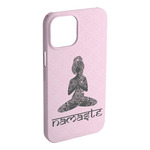 Lotus Pose iPhone Case - Plastic - iPhone 15 Plus