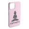 Lotus Pose iPhone 15 Plus Case - Angle