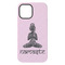 Lotus Pose iPhone 15 Plus Tough Case - Back