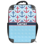 Anchors & Waves Hard Shell Backpack (Personalized)