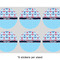 Anchors & Waves 3" Multipurpose Round Labels - Sheet