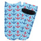 Anchors & Waves Adult Ankle Socks - Single Pair - Front and Back