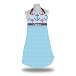 Anchors & Waves Apron w/ Name or Text