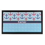 Anchors & Waves Bar Mat - Small (Personalized)