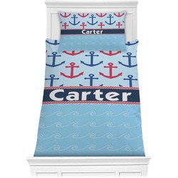 Anchors & Waves Comforter Set - Twin (Personalized)