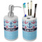 Anchors & Waves Ceramic Bathroom Accessories