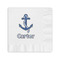 Anchors & Waves Coined Cocktail Napkins (Personalized)