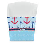 Anchors & Waves French Fry Favor Boxes (Personalized)