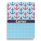 Anchors & Waves Garden Flags - Large - Double Sided - BACK