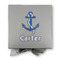 Anchors & Waves Gift Boxes with Magnetic Lid - Silver - Approval