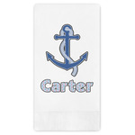 Anchors & Waves Guest Towels - Full Color (Personalized)