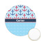 Anchors & Waves Icing Circle - Small - Front